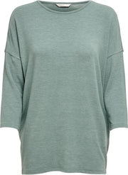 Onlglamour 3/4 Top Jrs Noos 15157920 Chinois Green/melange