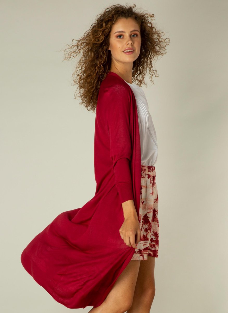 Lang rood vest - Yest