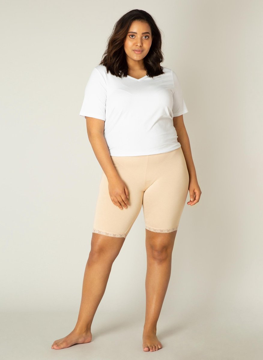 BASE LEVEL CURVY Ava Legging - Nude - maat 5(58/60)