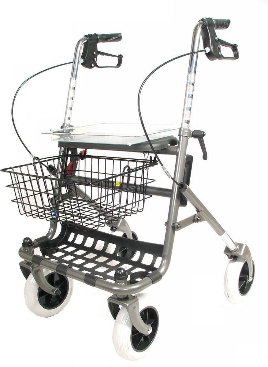 Vermeiren Rollator 286B - Compleet model - Opvouwbaar - Stevig