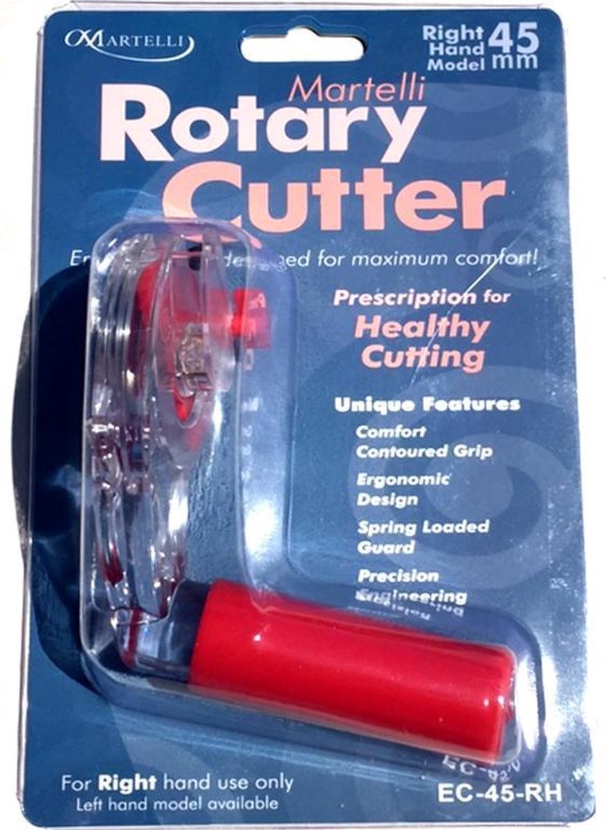 Martelli Snij- en rolmesRotary Cutter Diameter Mes 45 mm Voor Rechtshandigen