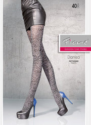Fantasie Panty met letters - Danisa 3