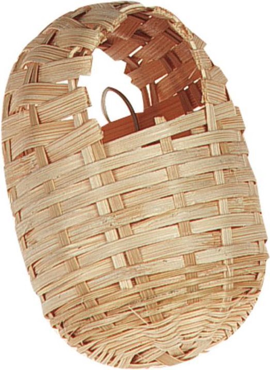 Vogelbroednest Exoten - Bruin - 10 x 10 x 12 cm