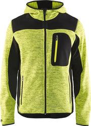 Blaklader 4930 2117 Gebreid Vest Geel/Zwart4XL