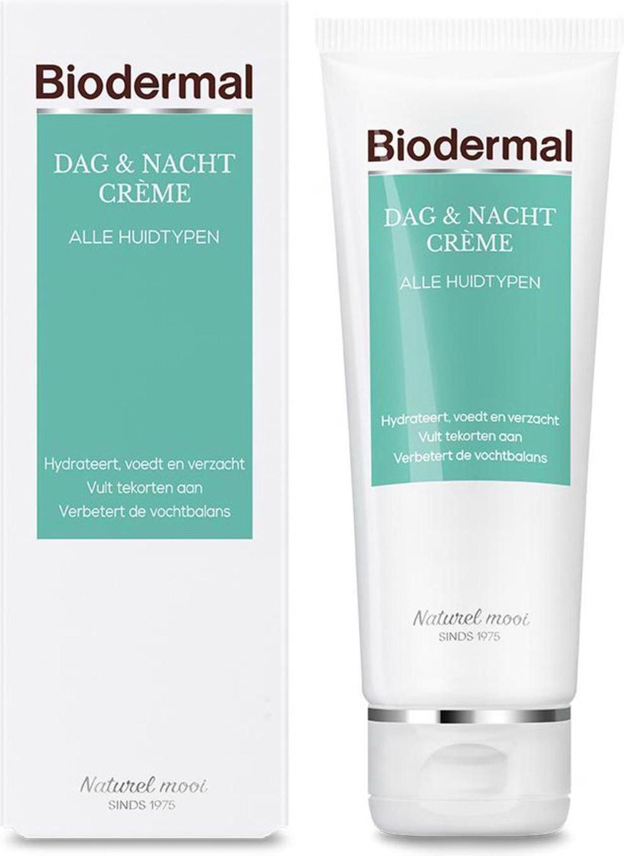 Biodermal Dag- en Nachtcrème - Hydraterend en voedend - 100ml