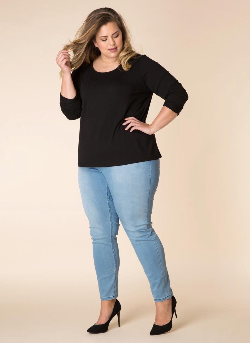 YESTA Tezza Tregging - Light Denim - maat 5(58/60)
