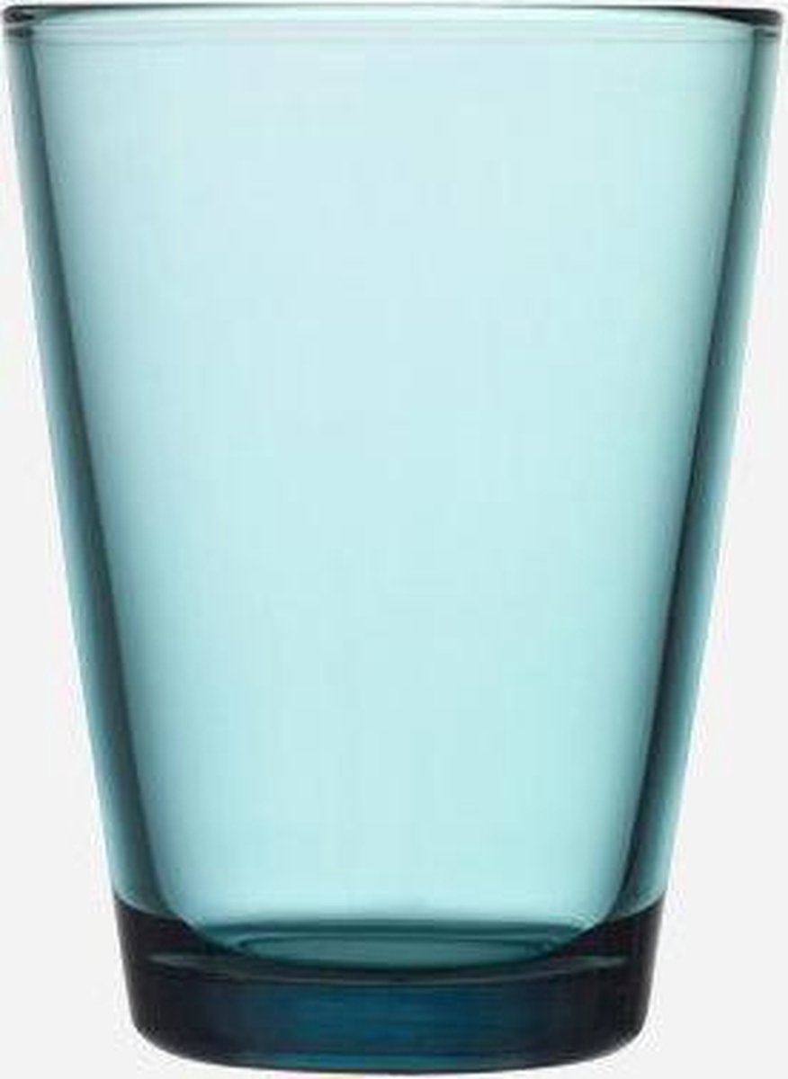 Iittala Kartio - Glas - 40 cl -2 stuks-  Zeeblauw