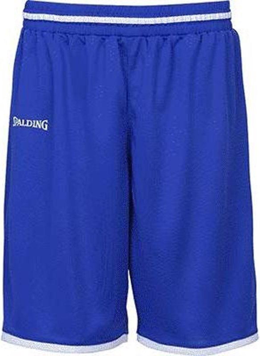 Spalding Move Basketbalshort - Royal / Wit | Maat: L