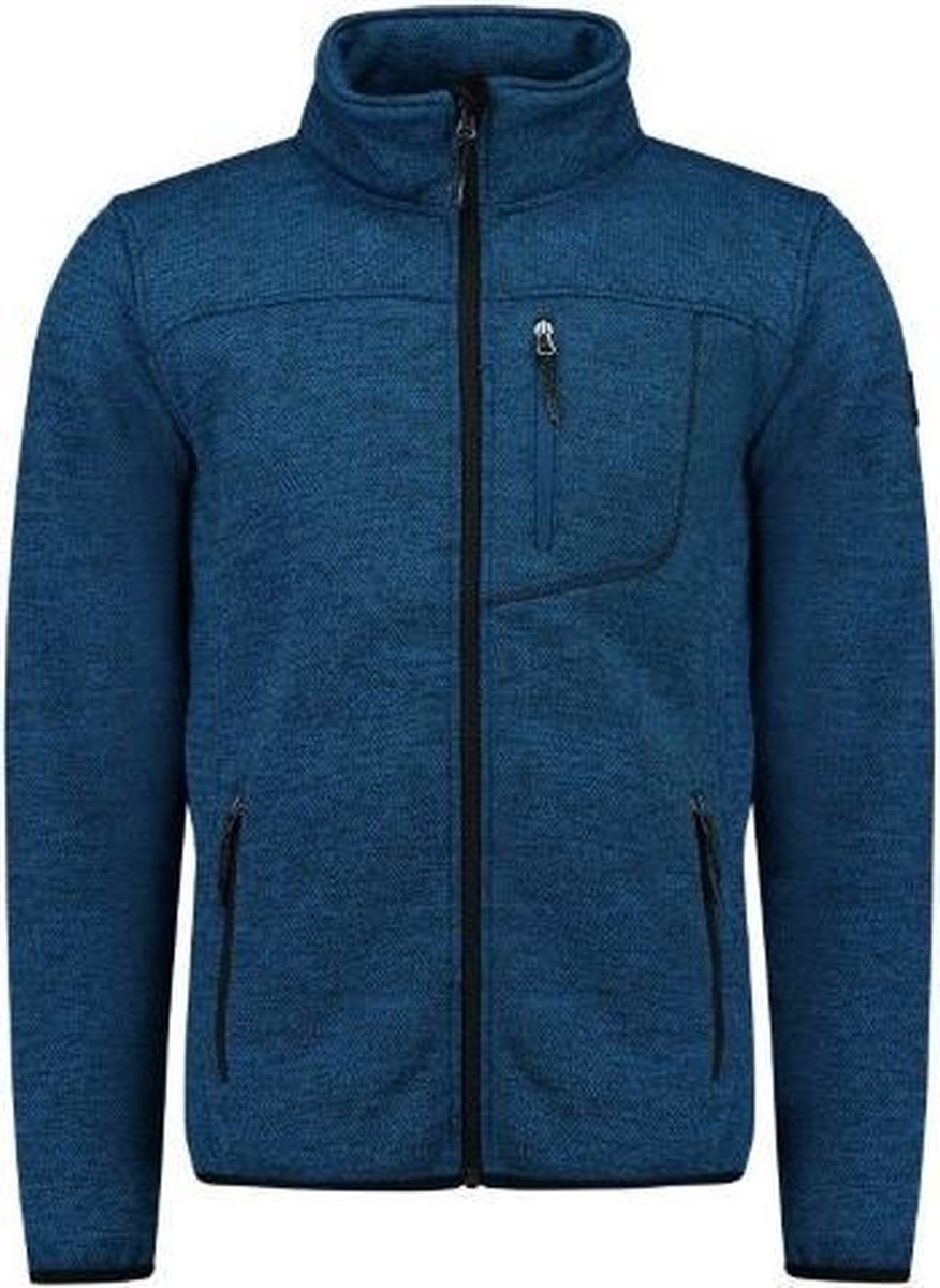 Kjelvik heren wintervest Henk raf blue melange - maat S
