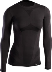 Iron-ic Thermoshirt Long Dames Polyamide Zwart Maat M/l