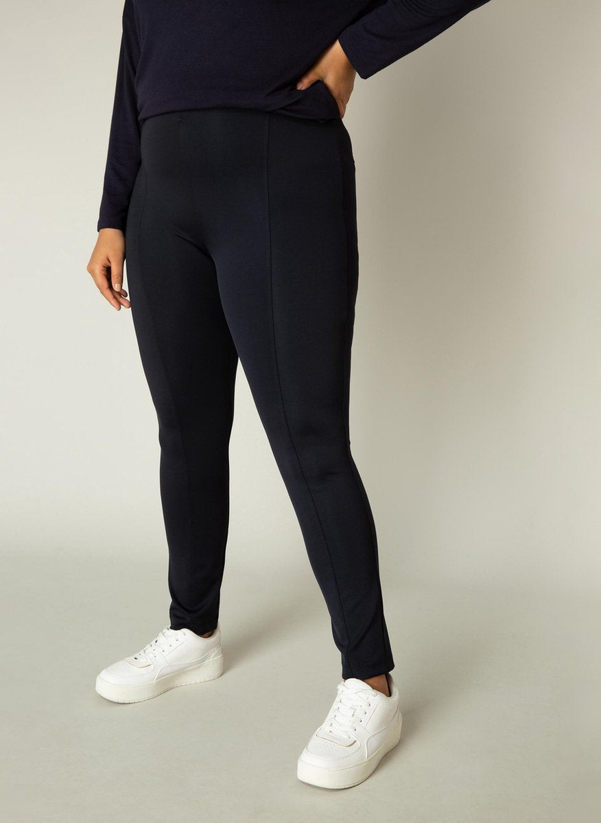 BASE LEVEL CURVY Ada Tregging - Dark Blue - maat 1(48)