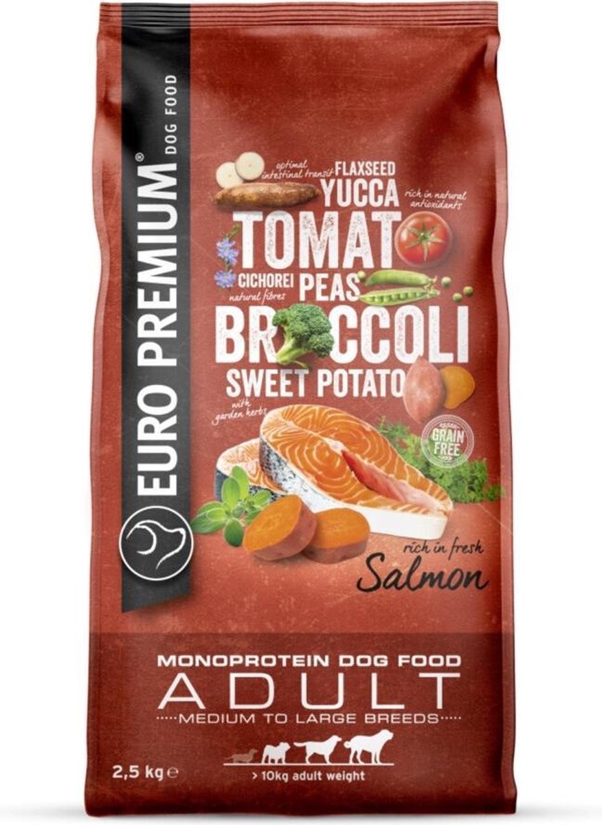 4x Euro-Premium Medium Tot Large Adult Zalm 2