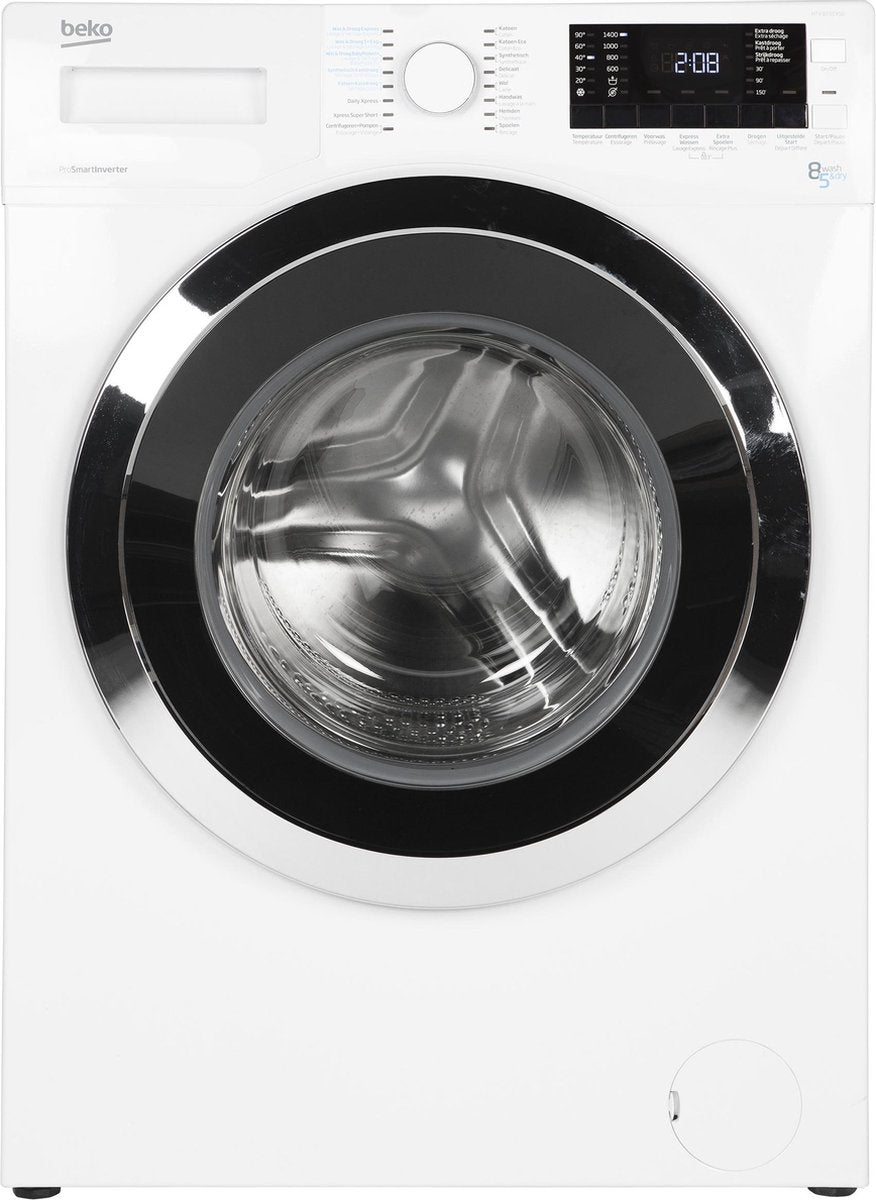 Beko HTV8733XS01 - Was-droogcombinatie