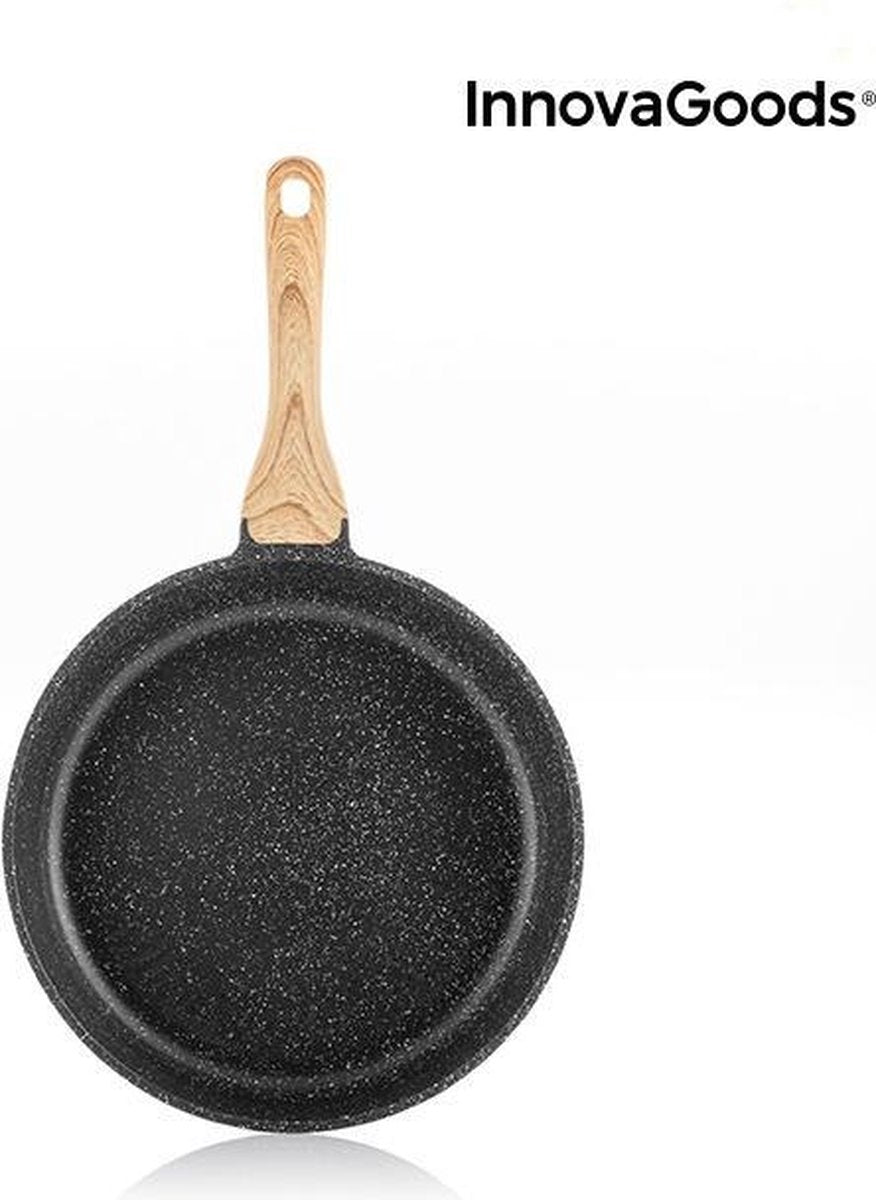 Innovagoods granite-effect premium koekenpan 24cm