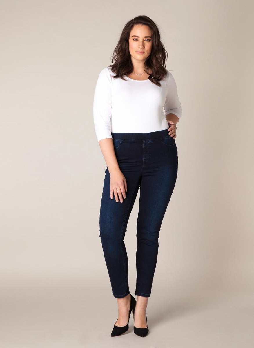 YESTA Tezza Tregging - Denim Blue - maat X-0(44)