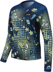 Protective Fietsshirt P-bang Dames Polyester Donkerblauw Maat 38
