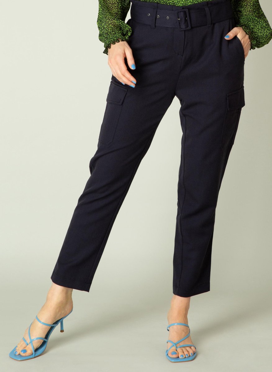 Donkerblauwe dames pantalon - Yest