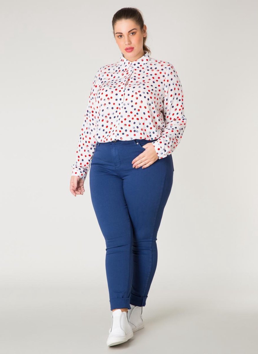 YESTA Mella Broek - Sailor Blue - maat 4(54/56)