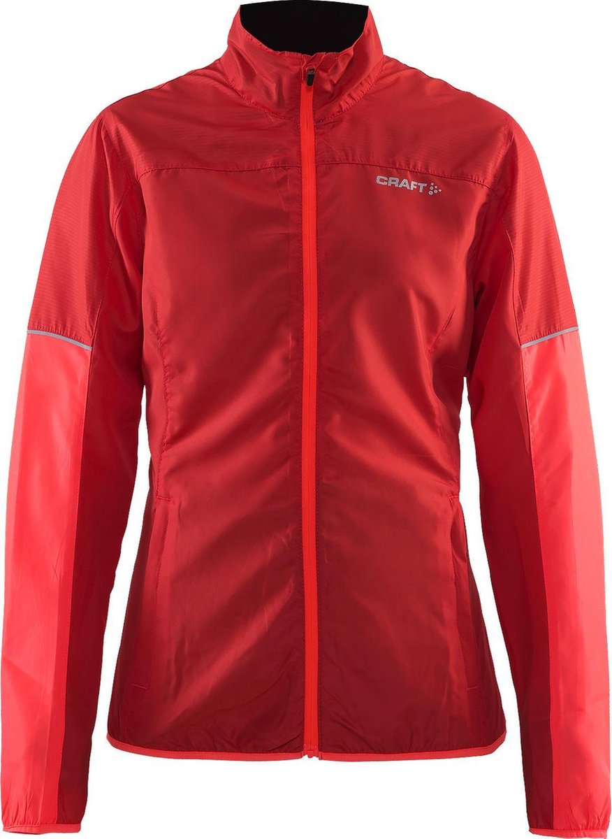 Craft Radiate hardloopjas Dames rood Maat L