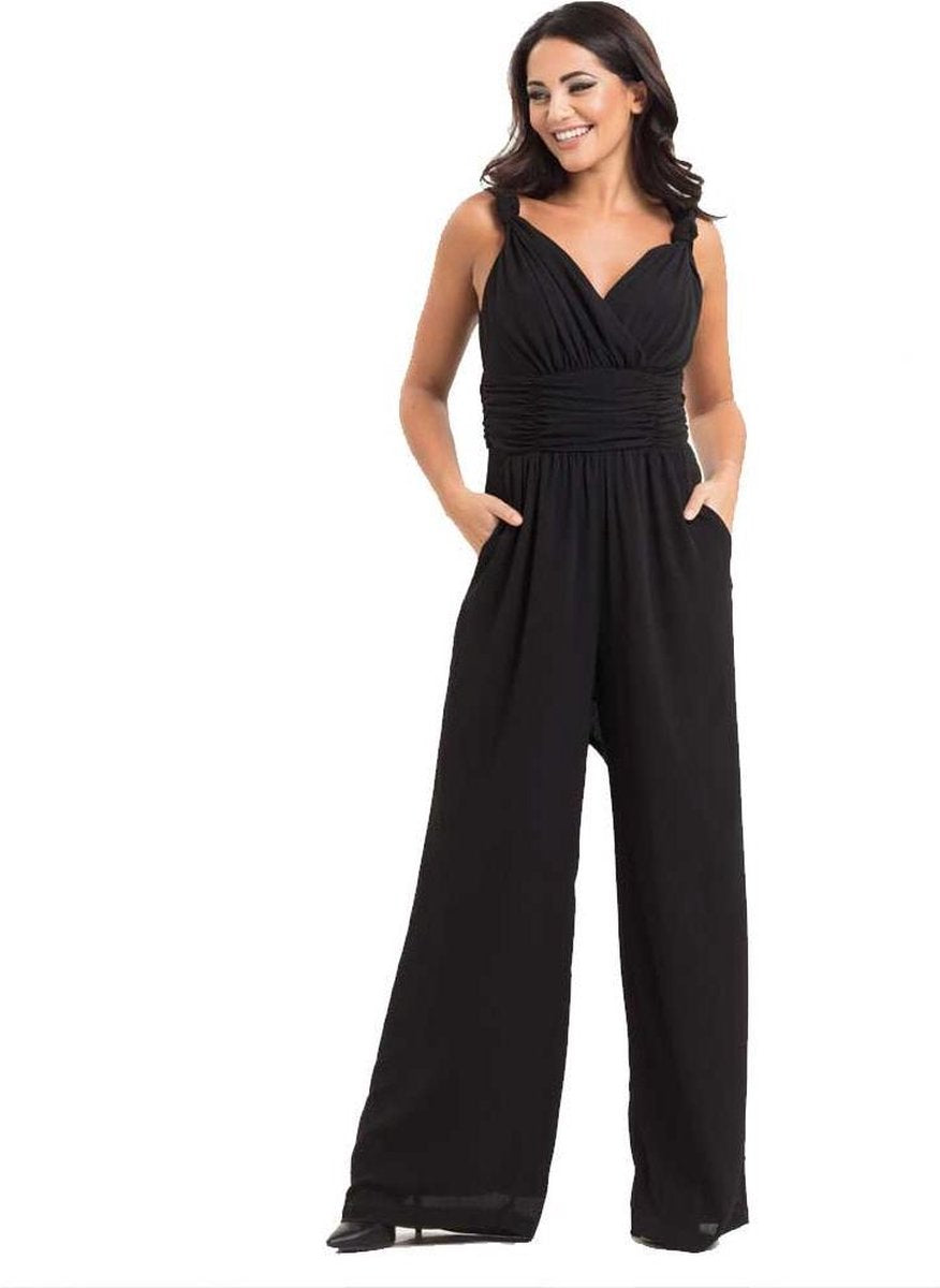 Voodoo Vixen Playsuit -S- Isla Zwart