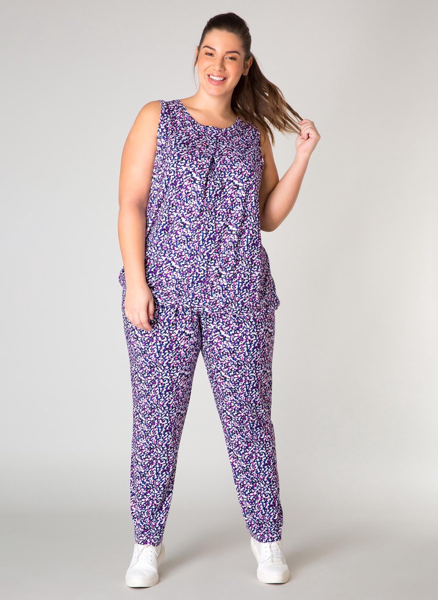Broek Yesta Yoel tricot print 30INCH