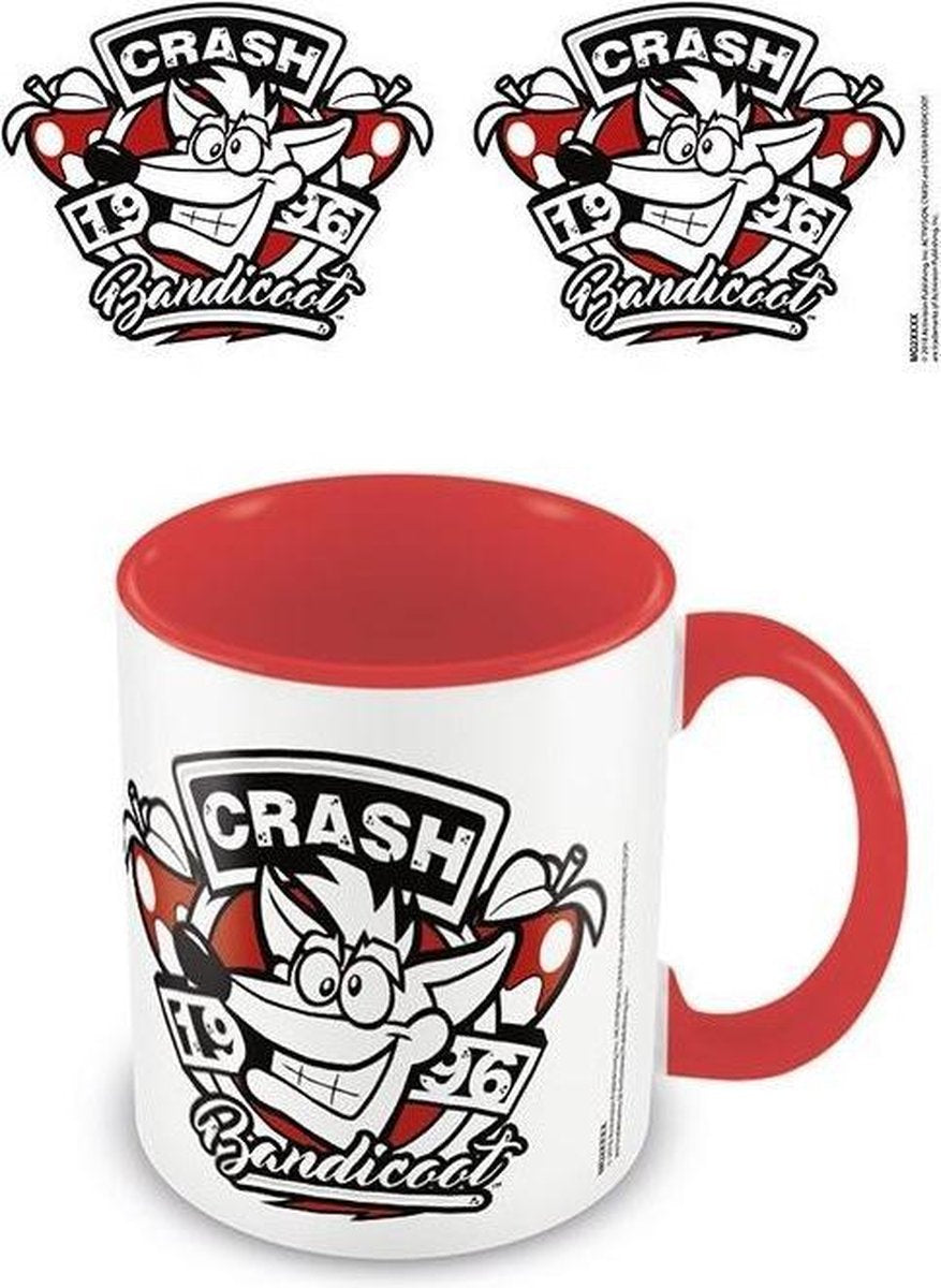 Crash Bandicoot 1996 mug