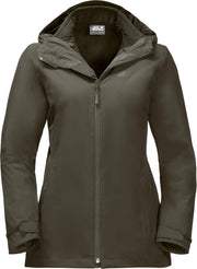 Jack Wolfskin Norrland 3in1 Women - Dames - Winterjas - maat XL - Grape Leaf