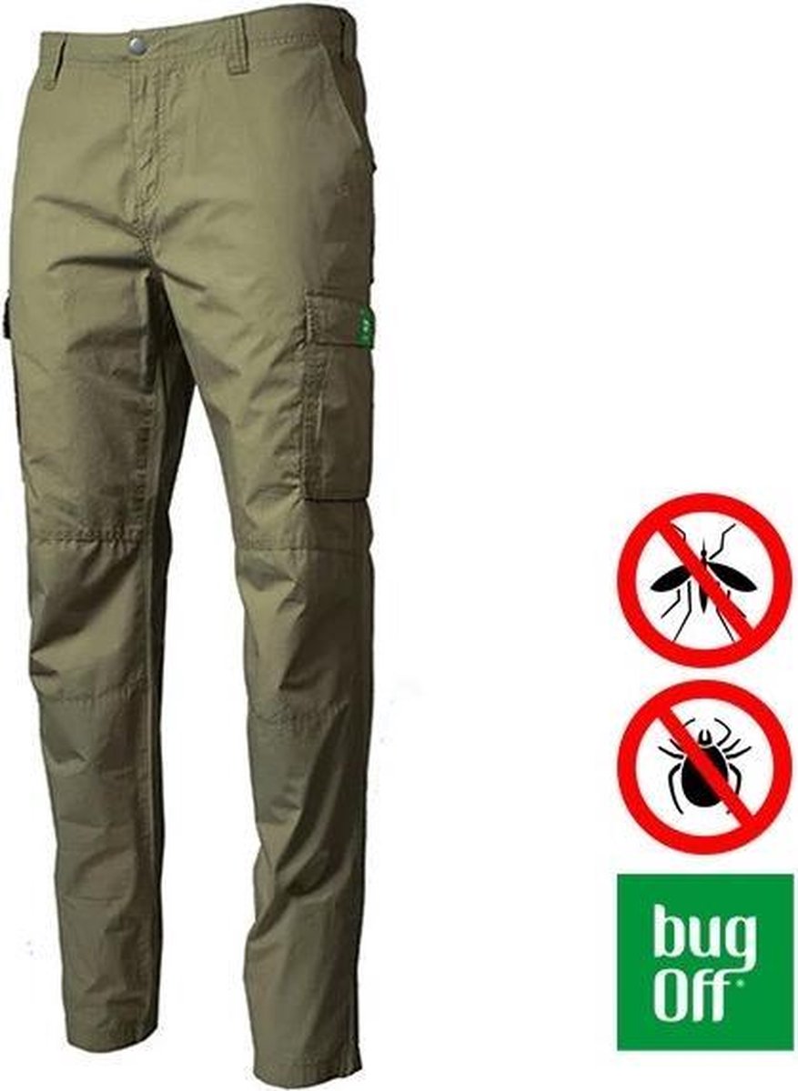 BugOff - insectwerende heren broek kaki