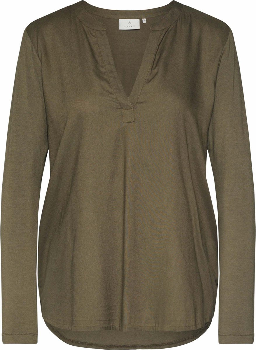 Kaffe blouse calina Bruin-40 (l)