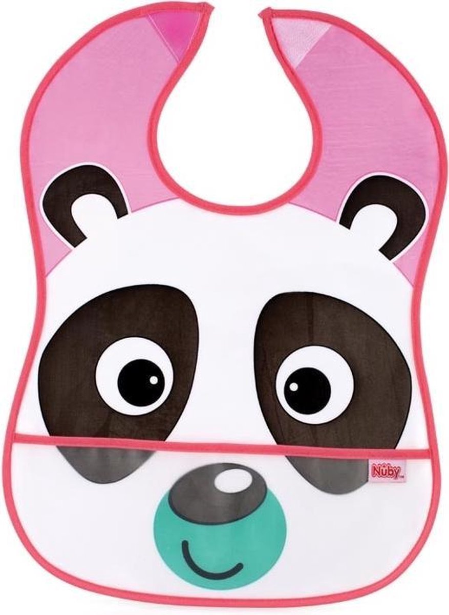 Nuby Slabbetje Panda Waterproof 33