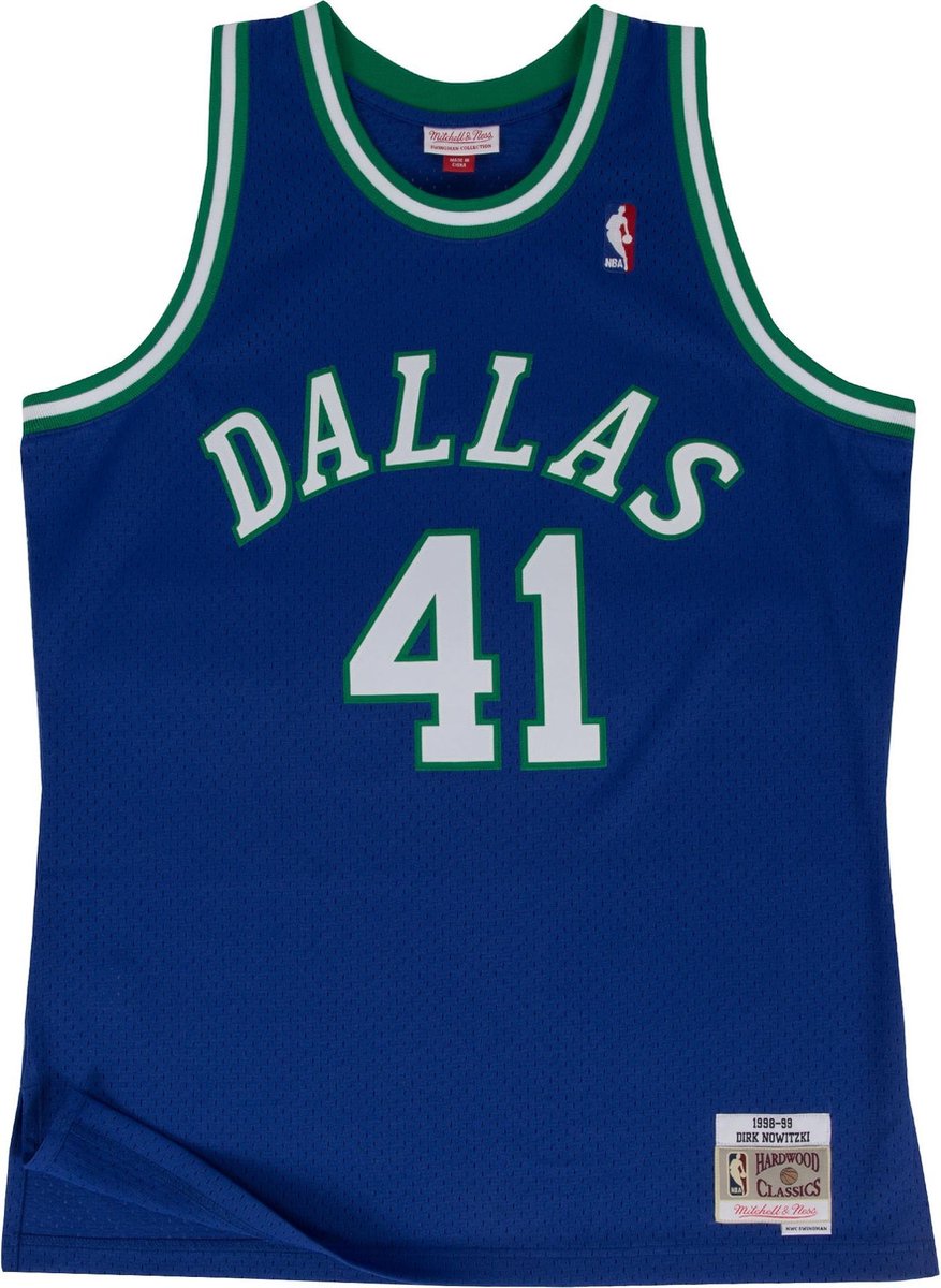 Mitchell & Ness Swingman Jersey - Dirk Nowitzki - Dallas Mavericks - 1998-1999