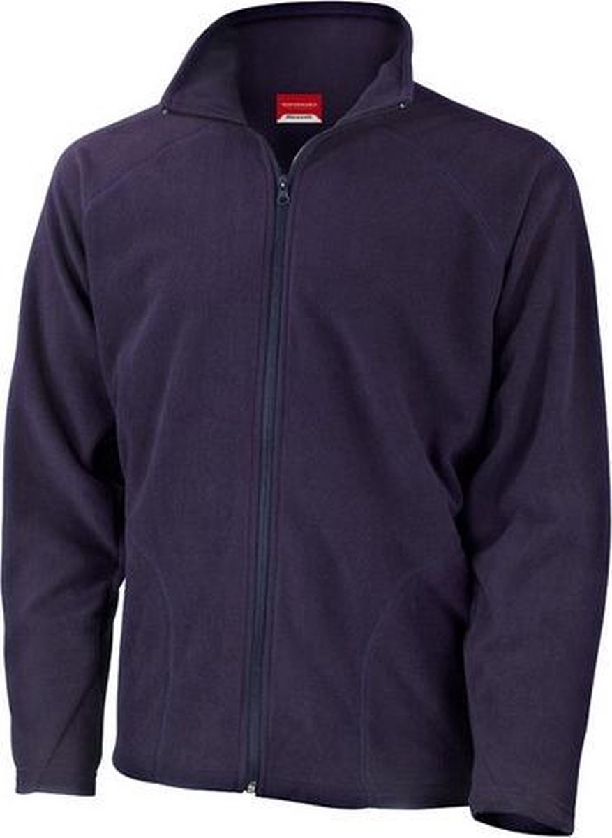 Navy fleece vest Viggo voor heren L