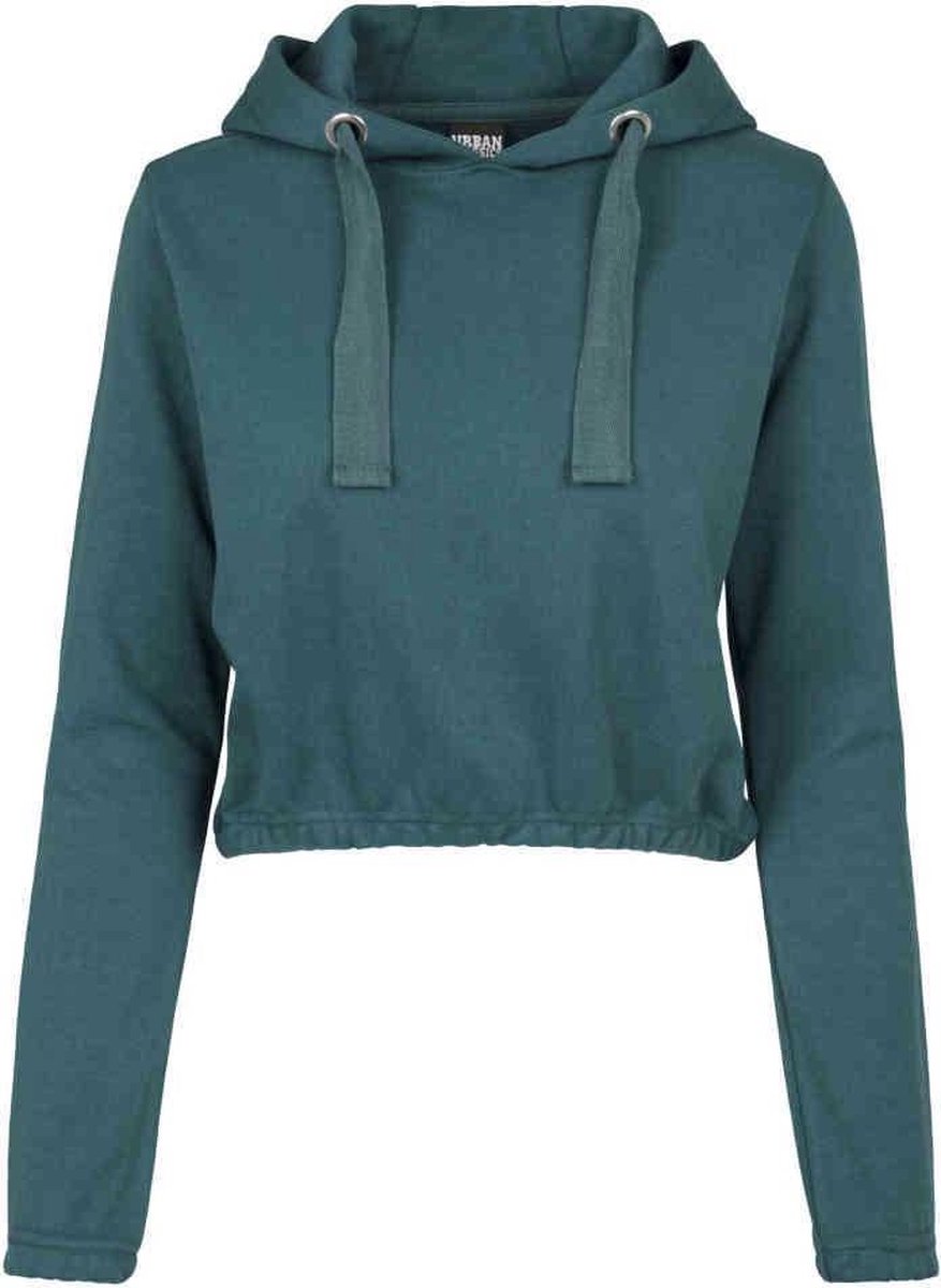 Urban Classics Hoodie/trui -XS- Interlock Short Blauw