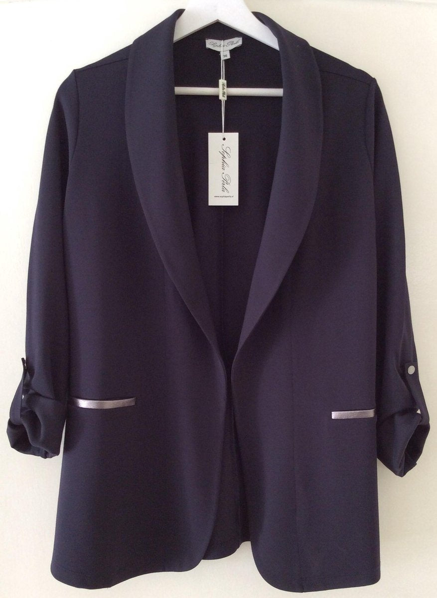 Sophia Perla Blazer-Talin-Blauw-maat 46