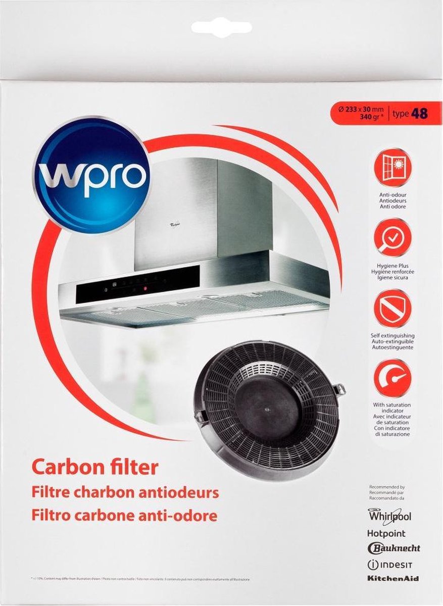 WPRO Koolstoffilter 48