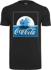 Coca Cola Coca Cola Heren Tshirt -M- Coca Cola Polarbears Zwart