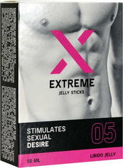 Extreme Jelly Sticks - Libidostimulerend middel - Stimuleert het seksueel verlangen en heeft een gunstige invloed op de vruchtbaarheid
