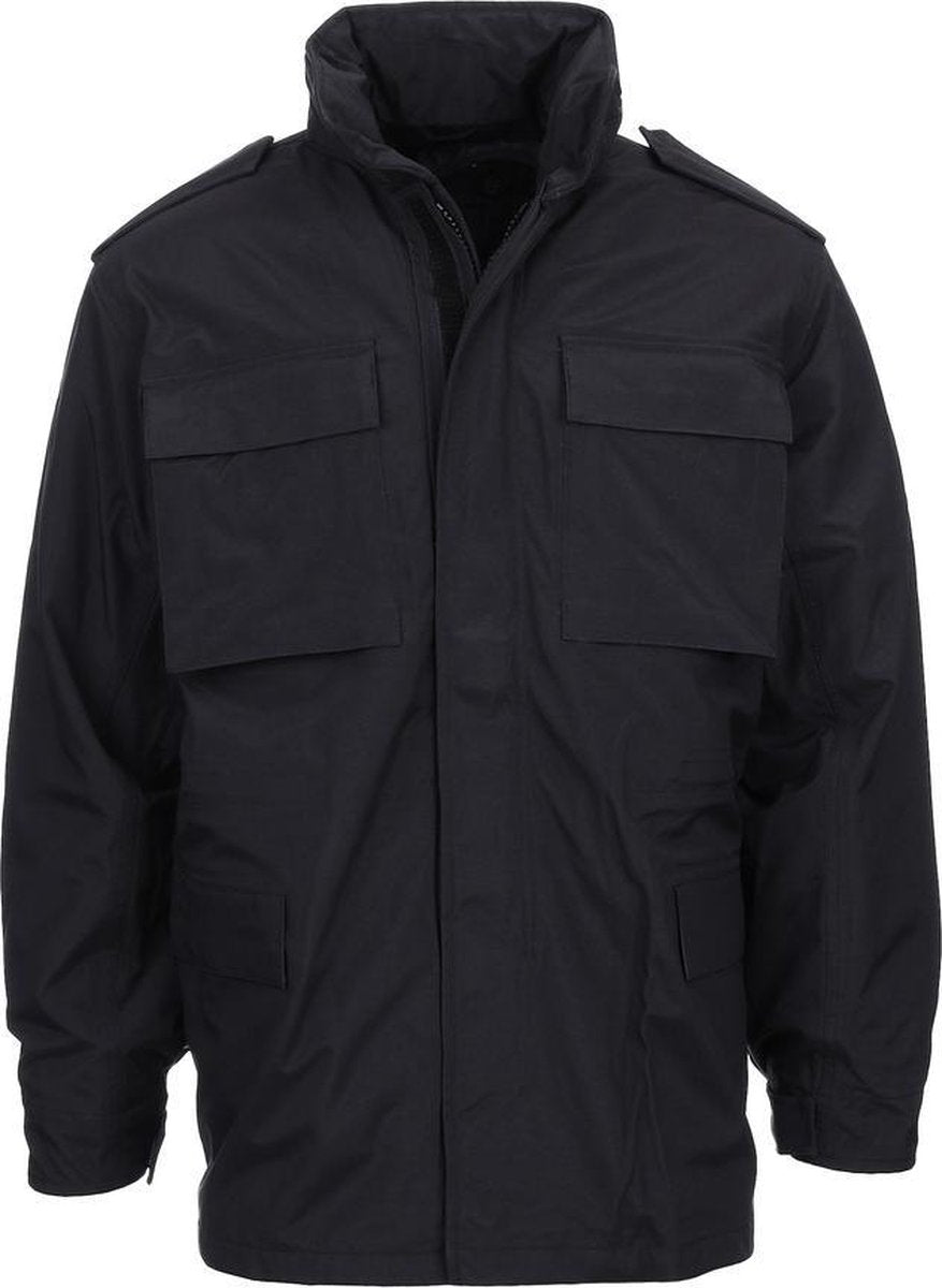 Fostex security parka jas zwart