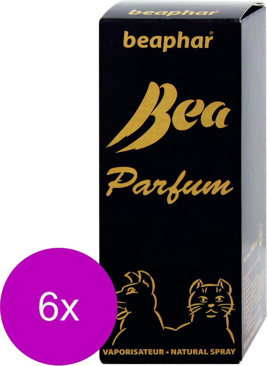 Beaphar Bea Parfum Verstuiver - Hondenvachtverzorging - 6 x 100 ml