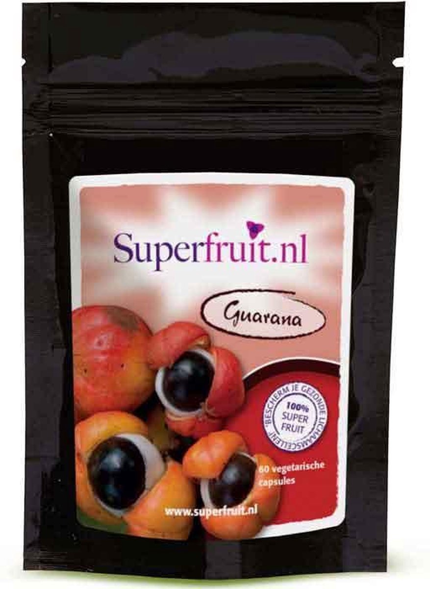 Guarana - 60 capsules - 500 mg - Vitaminesperpost.nl