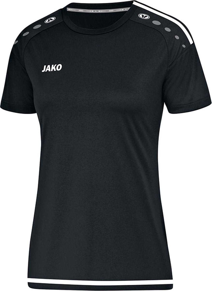 Jako Striker 2.0 SS  Sportshirt - Maat 44  - Vrouwen - zwart/wit