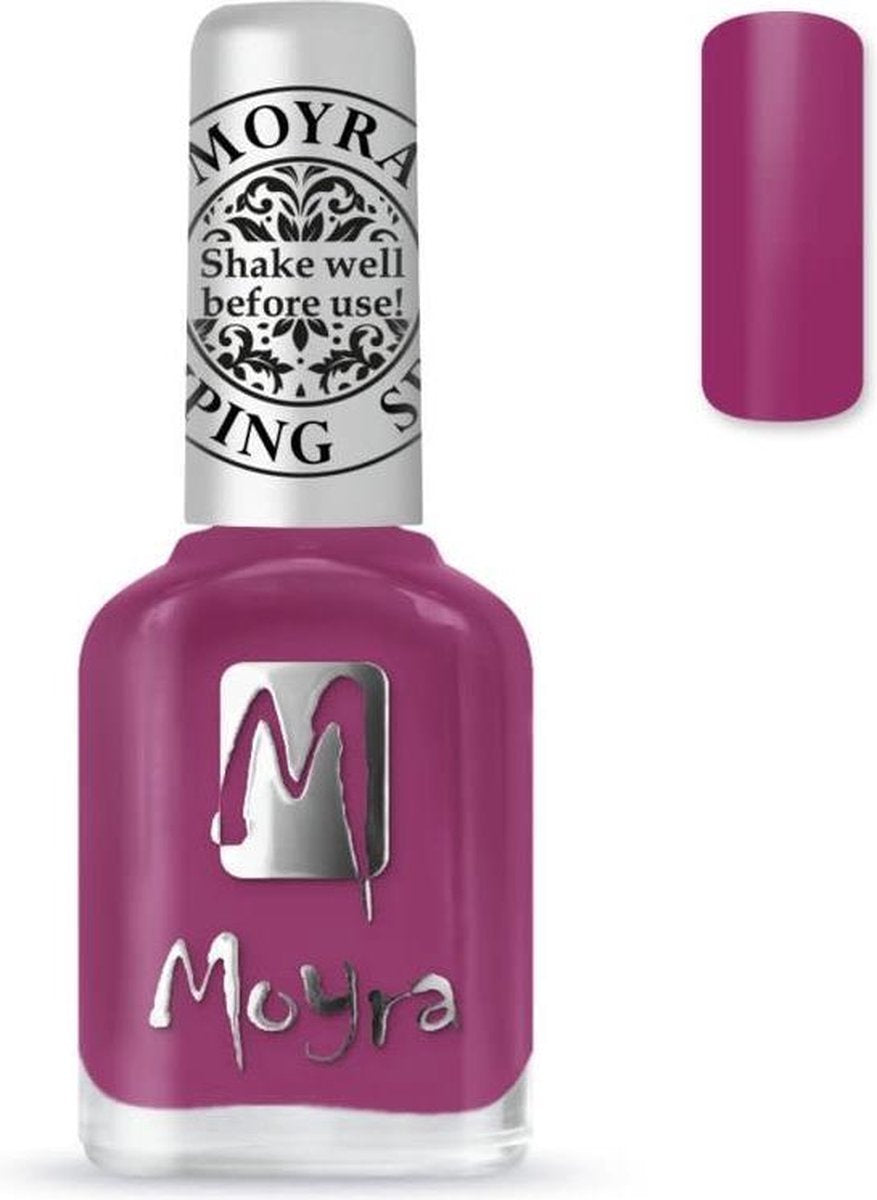 Moyra Stamping Nail Polish 12ml SP39 PEONY RED
