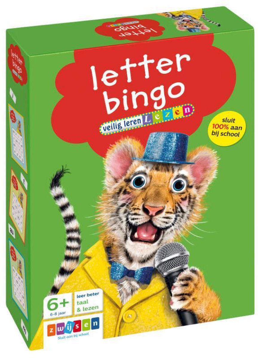 Zwijsen Veilig leren lezen edutainment - Letterbingo Veilig leren lezen