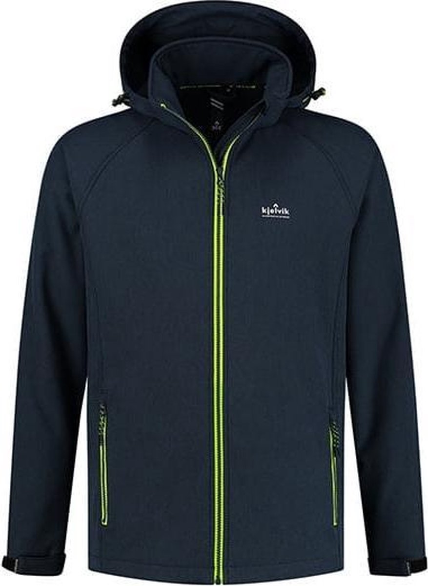Kjelvik Raimond softshell jas navy - 3XL