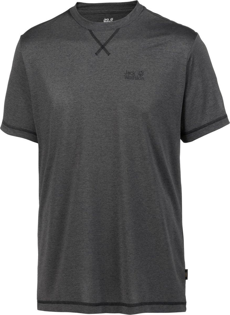 Jack Wolfskin functioneel shirt crosstrail Antraciet-s