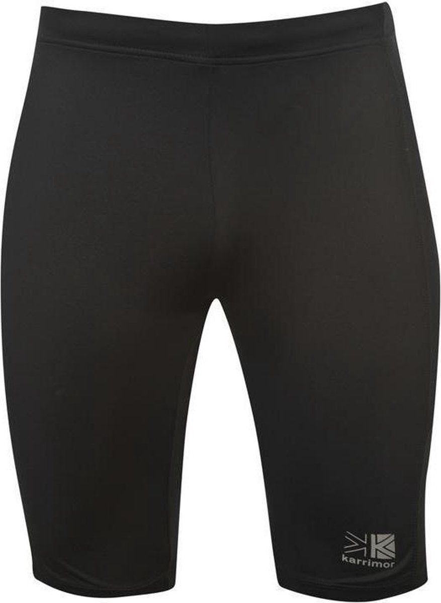 Karrimor Hardloop short Tight - Runningshort - Heren - Zwart - S