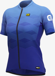Ale Dames Fietsshirt Korte Mouwen PRR Magnitude - Marineblauw - L - Valt klein