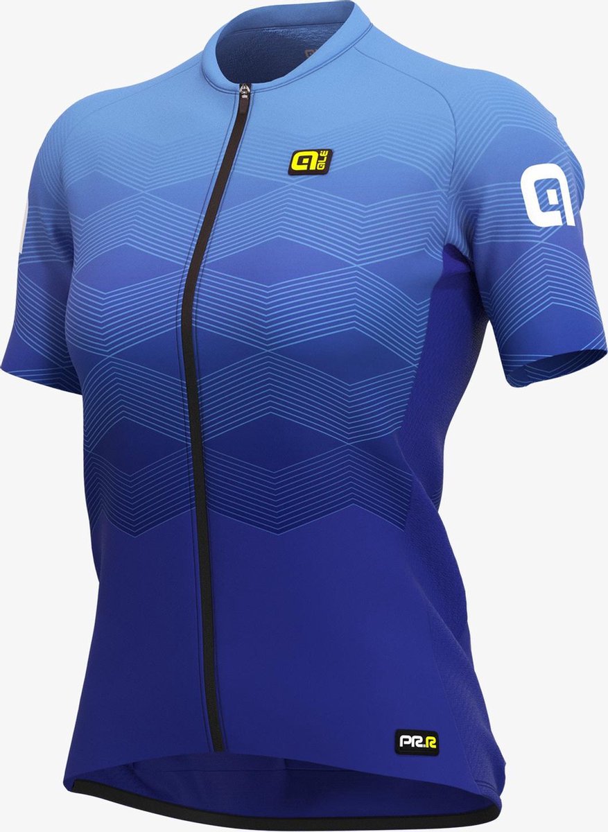 Ale Dames Fietsshirt Korte Mouwen PRR Magnitude - Marineblauw - L - Valt klein