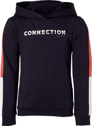 Levv hooded sweater Mayzen donker blauw voor jongens - maat 140
