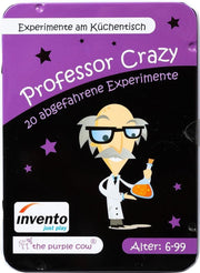 Invento Experimenten Professor Crazy Papier Paars 20-delig